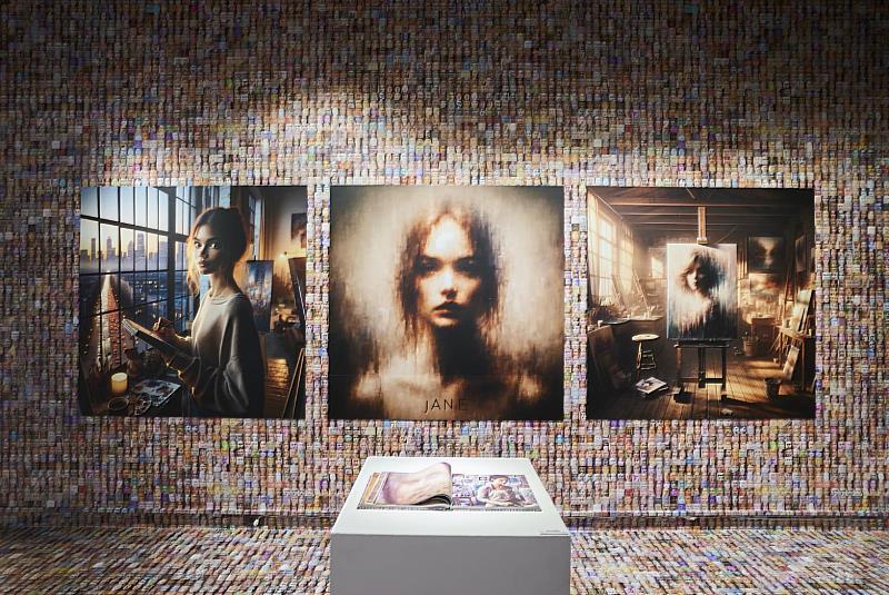 《Jane書寫計畫 -Jane今天是位藝術家》B展廳展場照