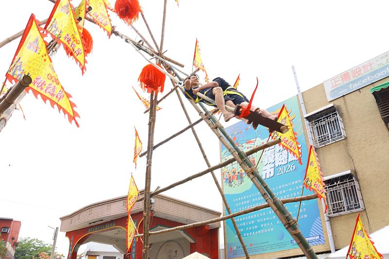 越在地 越國際!傳承200年嘉義市鞦韆節 傳承文化技藝