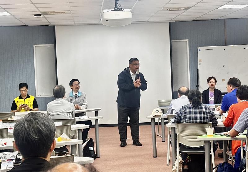 林立生處長出席評審會議致謝