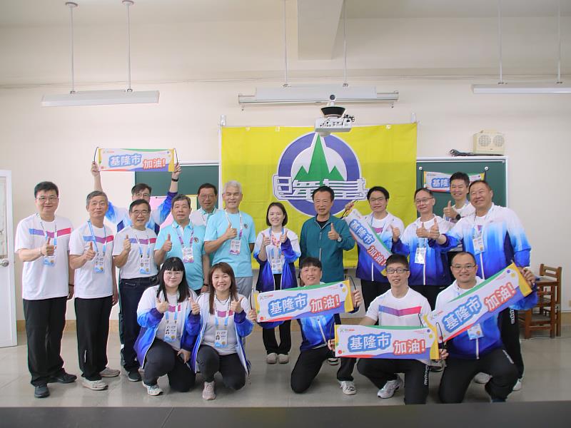 翁章梁赴全中運團本部勉勵22縣市代表隊