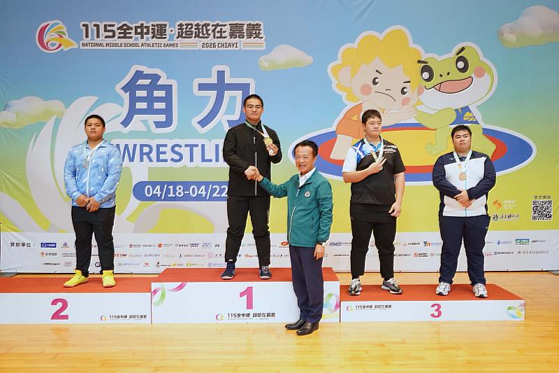 地主首金引爆全場！ 全中運角力戰火燃燒嘉義　狂掃獎牌點燃鬥魂