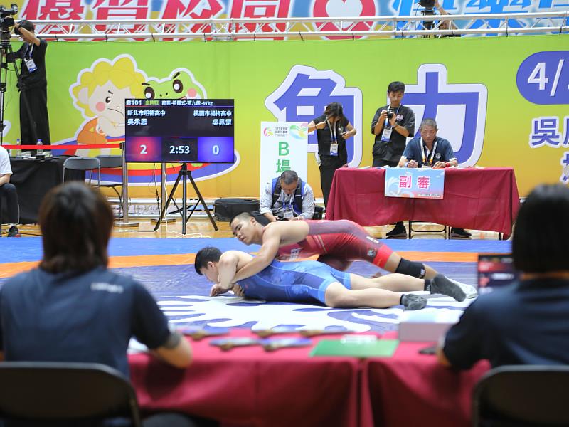 地主首金引爆全場！ 全中運角力戰火燃燒嘉義　狂掃獎牌點燃鬥魂