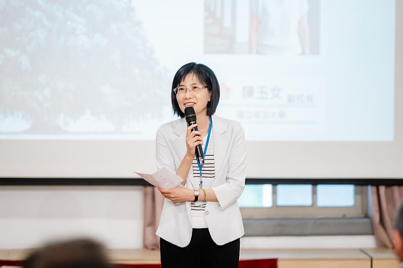 陳玉女副校長表示,活動不僅是展示研究成果,更重要的是見證科技如何與校園、城市產生深度連結