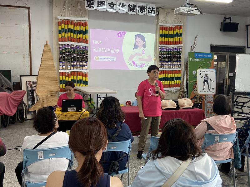 乳癌篩檢車開進社區！台東用行動守護女性健康