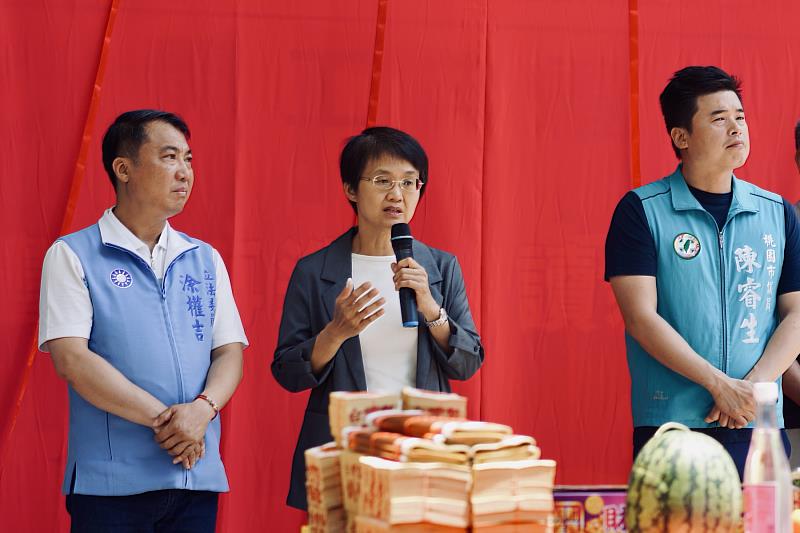 圖2 客委會主委古秀妃致詞