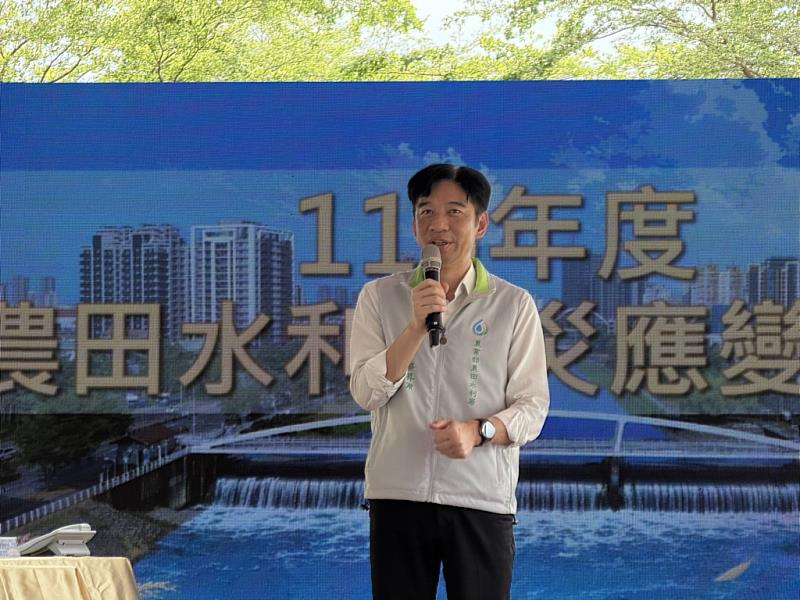 蔡昇甫署長發表結語與勉勵。