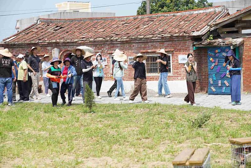 竹影回流．陣風再起 鹿草鄉三角社區「竹排仔公園成果展」