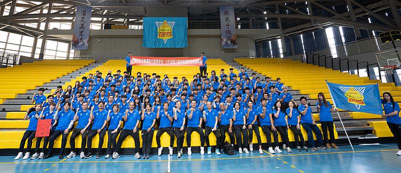文化大學212名選手整裝待發，參加115年全大運18項賽事，展現團隊戰力。
