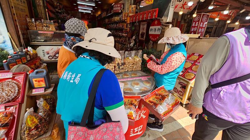 大甲媽遶境進駐新港 嘉縣守護食安啟動稽查