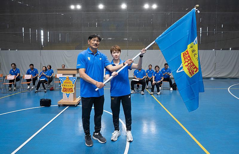 文化大學全大運授旗出征 212名選手拚佳績已奪3金4銀2銅