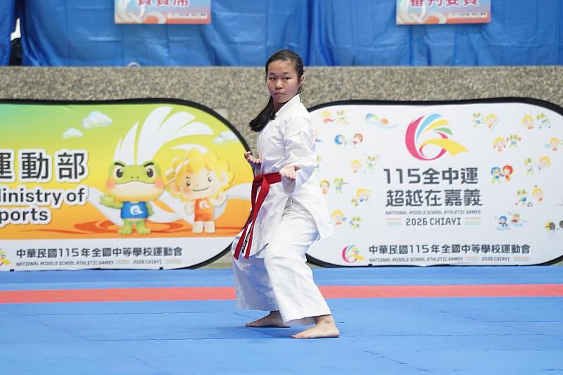 115全中運空手道戰況出爐 旭光高中高女對打連霸 內湖高中形項目接班稱王