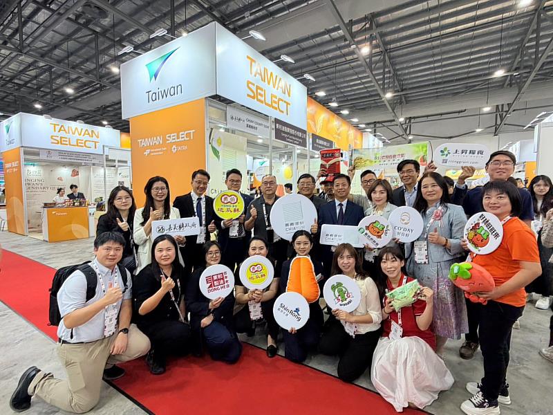嘉義優鮮再登新加坡國際食品展 6家業者攜手拓展海外通路