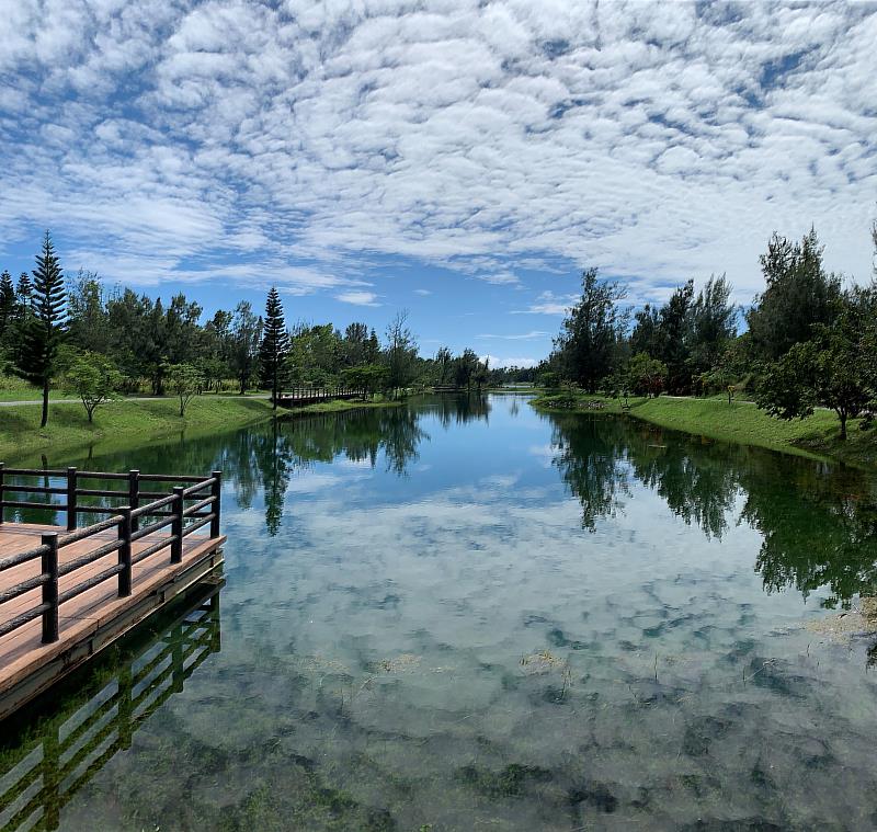 台東森林公園自5月1日起取消入園收費，提升民眾使用率。（照片台東縣政府提供）