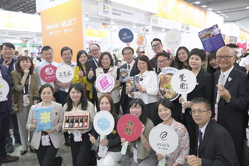 「嘉市好店」閃耀新加坡食品展！ 10大業者搶占星國商機