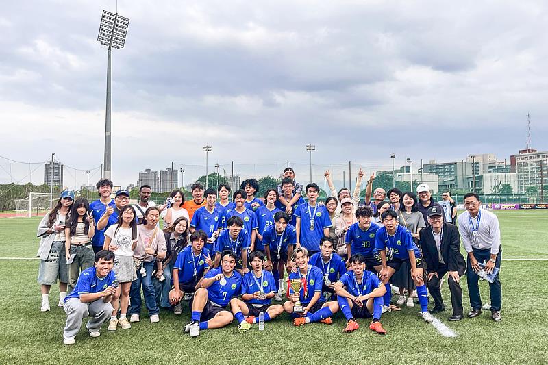 海大足球校隊勇奪男二級足球聯賽全國亞軍,創6年來佳績。