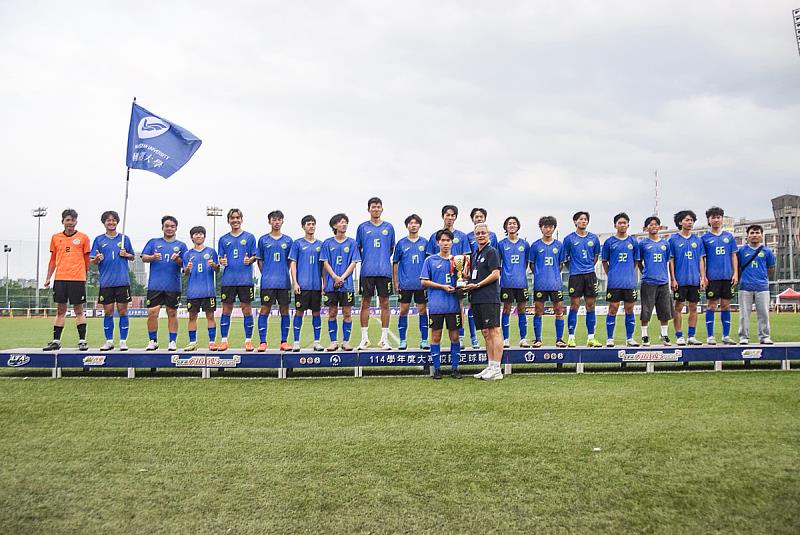 海大足球校隊勇奪男二級足球聯賽全國亞軍,創6年來佳績。