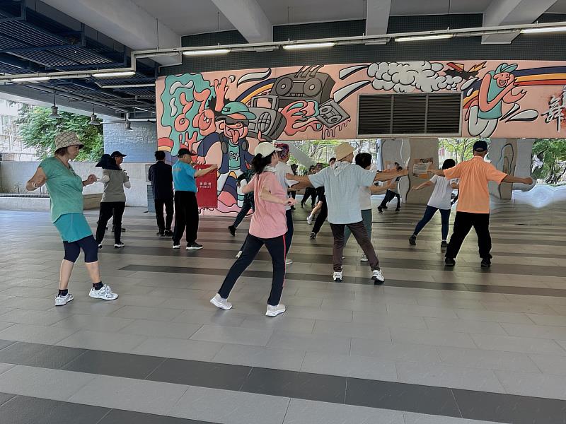 永和運動中心「肌不可失」挑戰賽戶外開跑！產學合作守護銀髮肌力