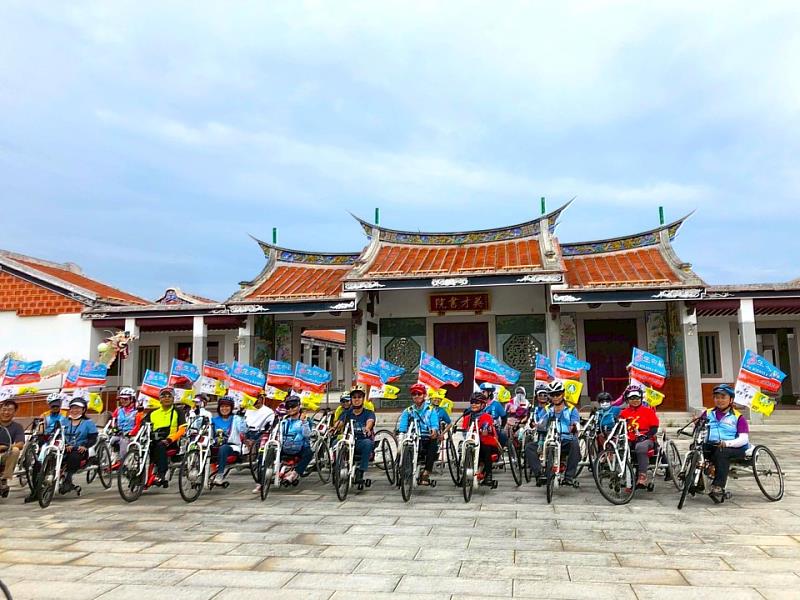 竹市手搖自行車培力服務助身障者輪躍風城 公私協力建構共融城市