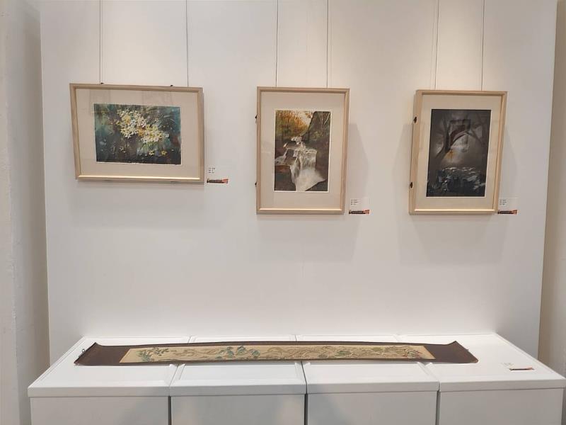 「欲買桂花同載酒」展覽作品。