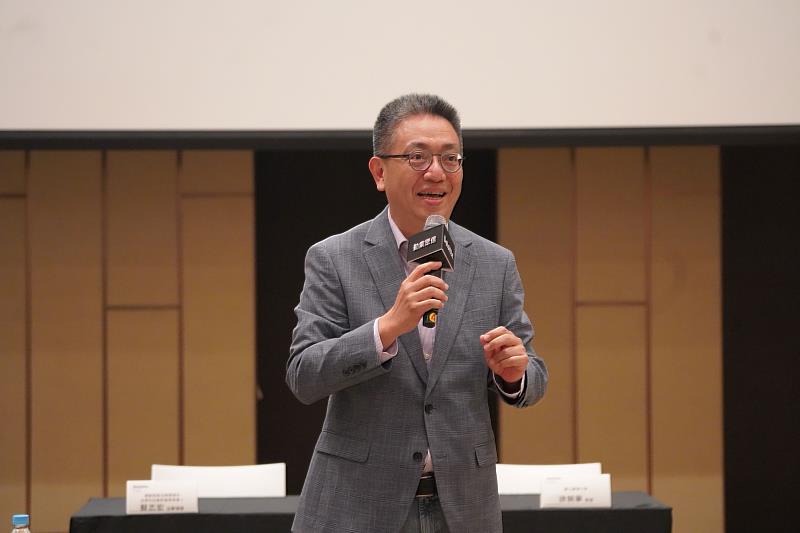 圖三、社團法人中華人力資源發展協會副理事長狄家葳。