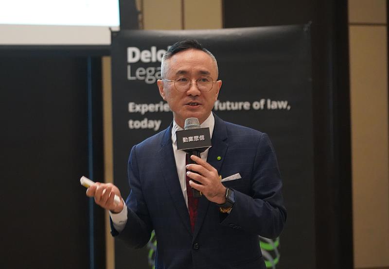 圖四、德勤商務法律事務所合夥律師蔡志宏。