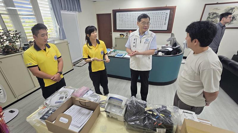 延續愛心!梁先生捐贈生理監視儀 提升台東救護能量