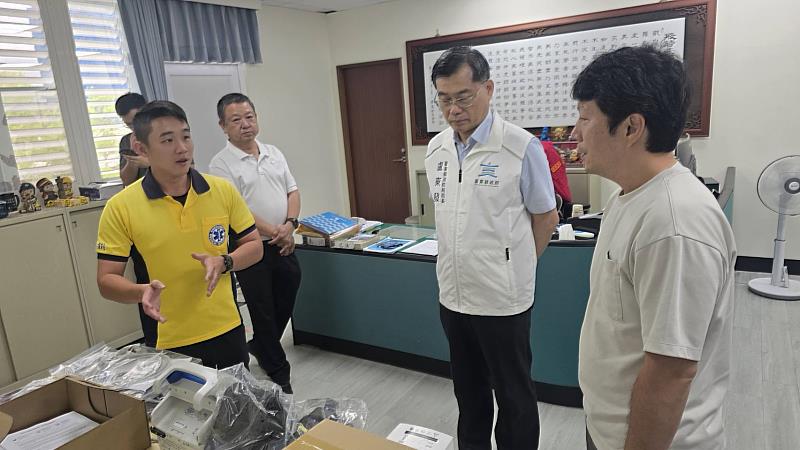 延續愛心!梁先生捐贈生理監視儀 提升台東救護能量