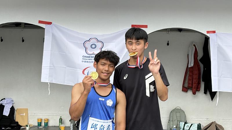 115年會長盃帕拉田徑賽 臺東雙將刷新全國紀錄勇奪金牌