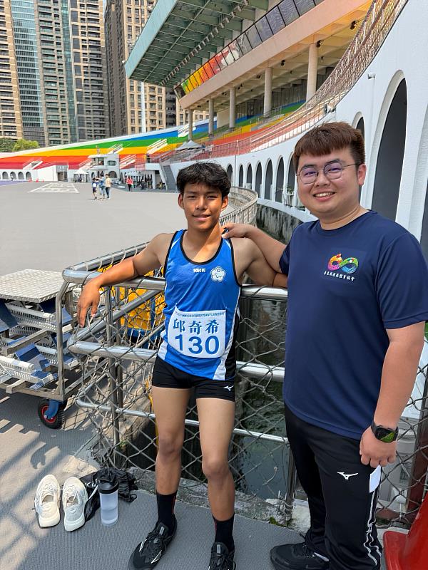 深耕有成 適應體育開花結果 115年會長盃帕拉田徑賽 臺東雙將刷新全國紀錄勇奪金牌