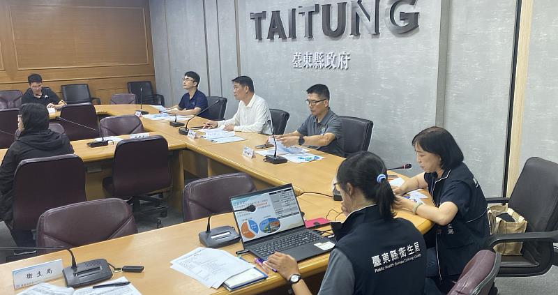 臺東縣政府召開115年第2次食安會報 跨局處聯手守護縣民食安