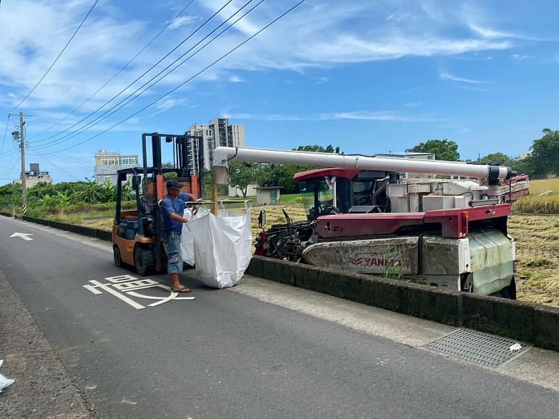周邊受影響區域作物剷除，確保食的安全。