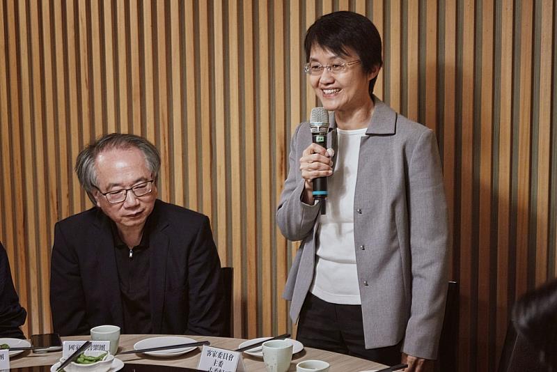 客委會古秀妃主委致詞。