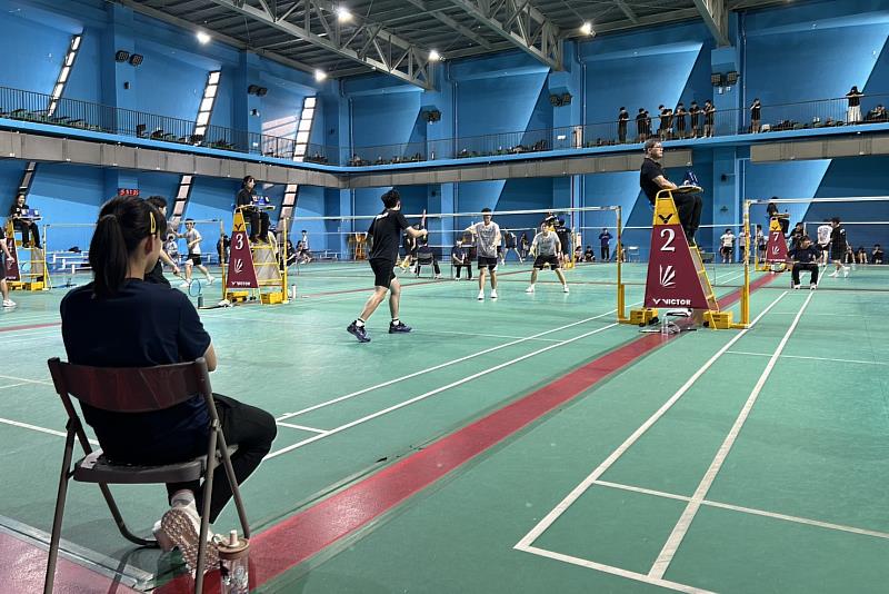 南大承辦木鐸盃賽事，選手場上攻防節奏緊湊，呈現精彩競技畫面與運動實力。