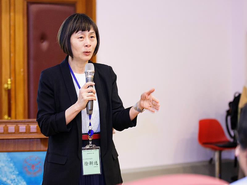 總計畫主持人徐新逸教授致詞。(圖/淡江大學提供)