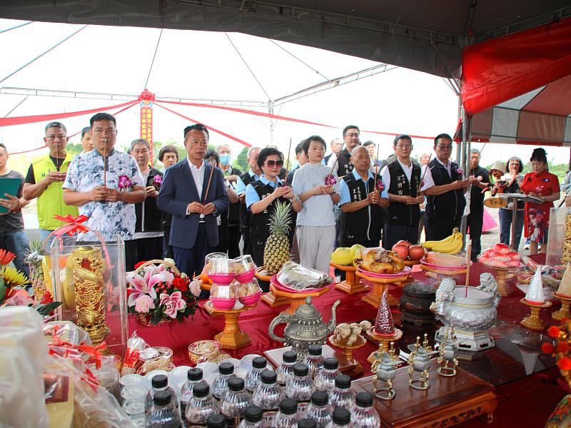 水上鄉龍德橋改建工程祈福動土典禮