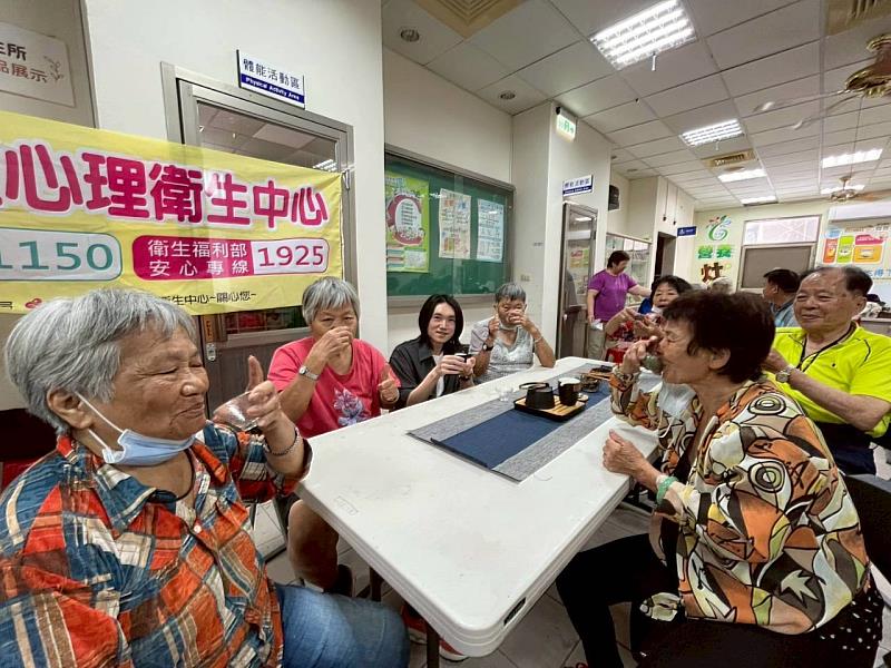 「泡出好心情」嘉縣以茶會友 暢聊心聲
