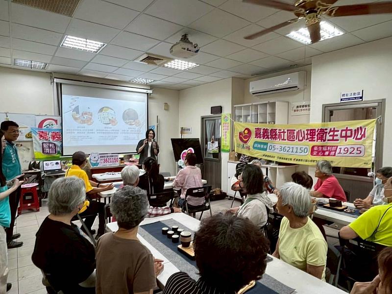 「泡出好心情」嘉縣以茶會友 暢聊心聲