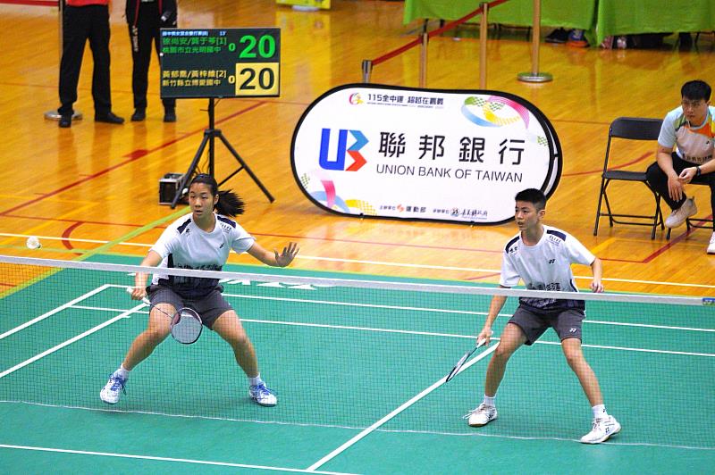 全中運羽球個人賽今日完賽 大同高中制霸高女單打、高雄中學雙打大包辦