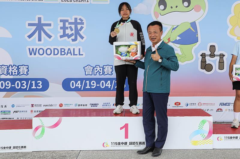 全中運木球賽事圓滿落幕 嘉義縣選手展現穩健實力