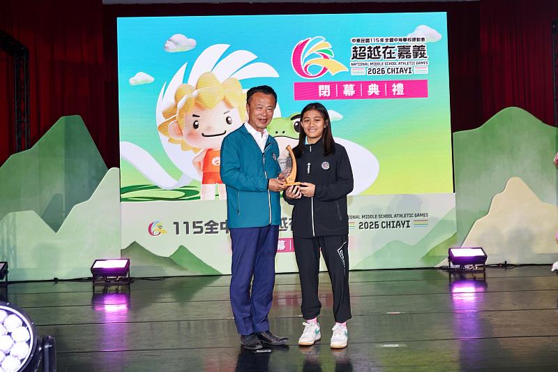 全中運嘉義縣代表隊奪2金7銀20銅 選手獎勵金加碼發放456萬元