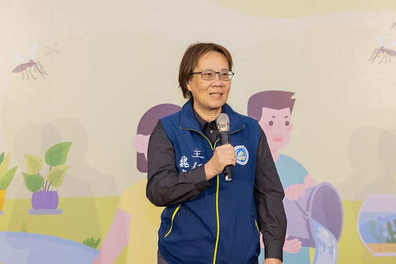 環管署北區環境管理中心主任魏文宜致詞。