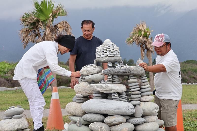 來自世界各地的藝術家歷經10天駐地創作，今（25）日完成所有作品