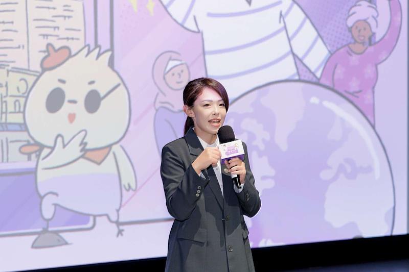 高虹安市長致詞。