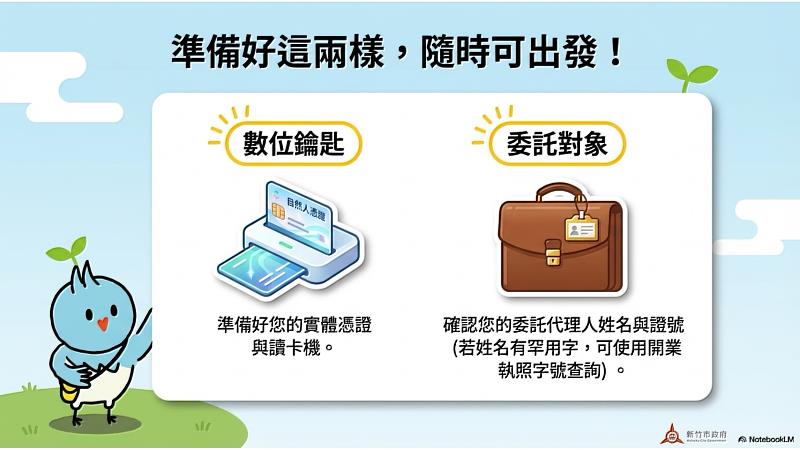 數位櫃臺應備資料