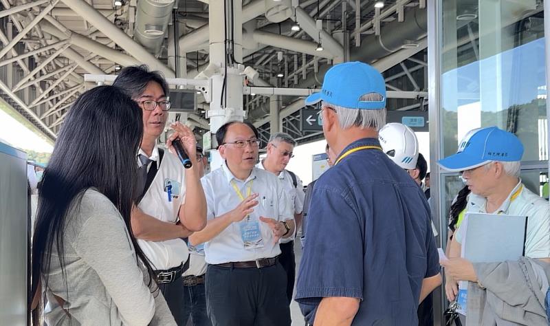 三鶯線車站說明與檢查。