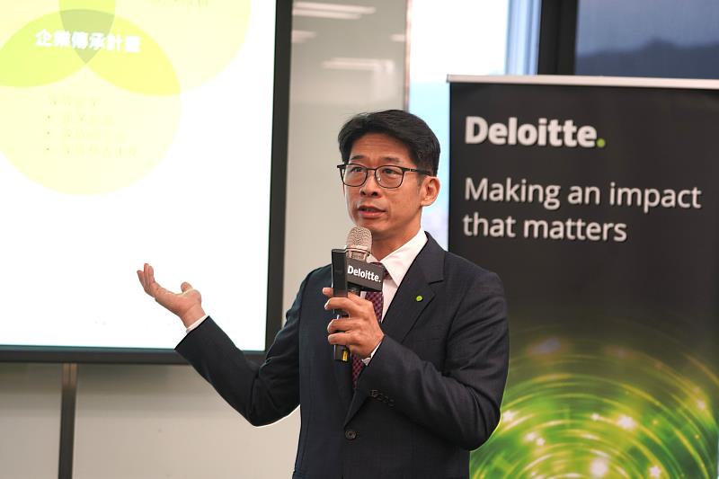 圖四、勤業眾信策略、風險與交易服務資深執行副總經理李紹平。