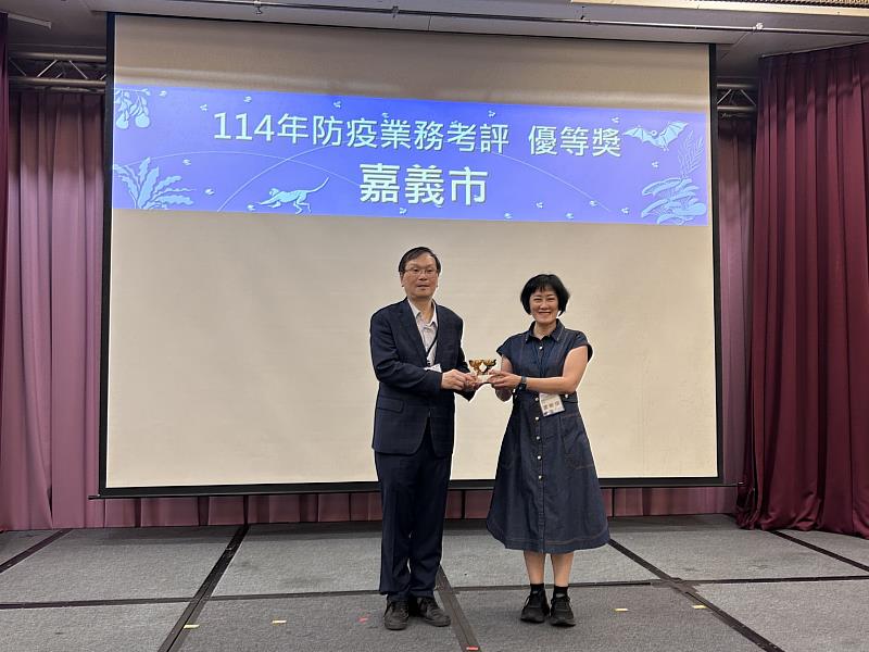 嘉義市防疫表現亮眼 榮獲全國防疫業務6項大獎