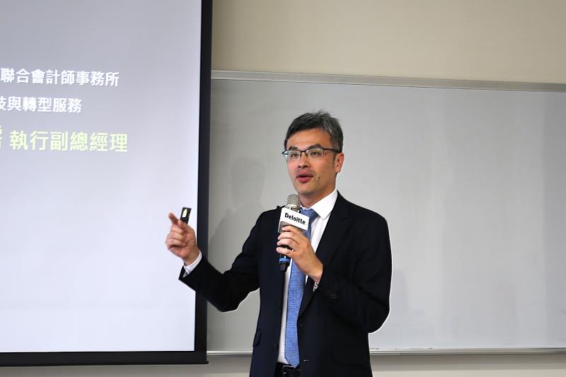 勤業眾信科技與轉型服務執行副總經理楊尚儒。