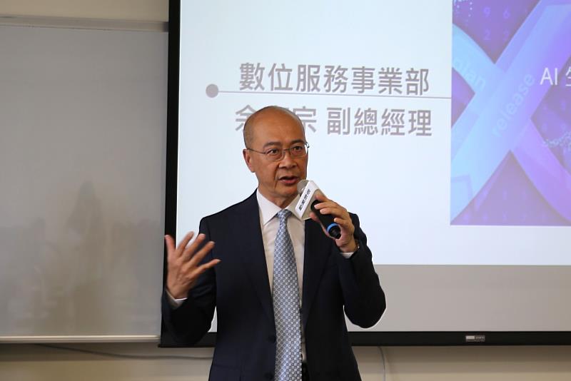 精誠資訊股份有限公司副總經理余育宗。