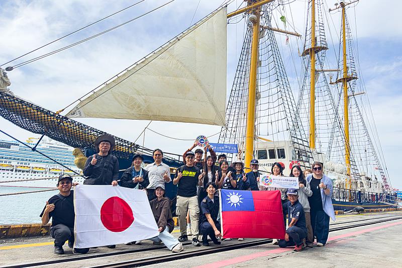 海大實踐USR國際連結，日本帆船變身跨國海洋教育場域。